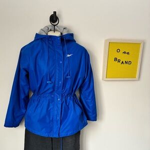 Reebok Royal Blue Hooded Jacket